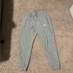 Nike Men’s Gray Jogger Sweatpants (Size M)